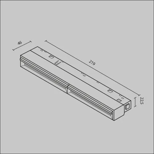Трековый светильник Technical TR106-2-12W3K-B  фото 6